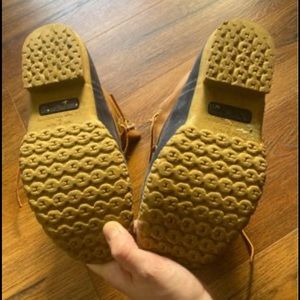 LLBean navy rain bean boots